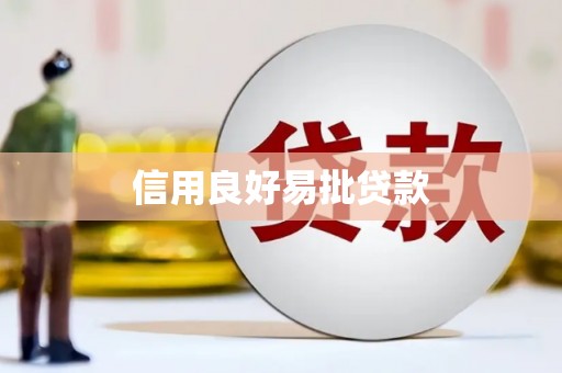 大庆信用良好易批贷款