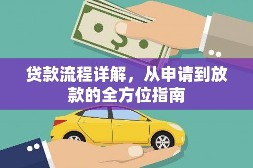 大庆贷款流程详解，从申请到放款的全方位指南