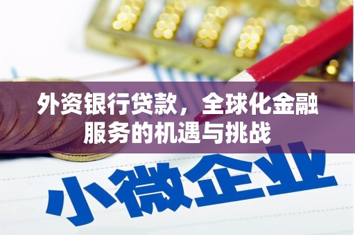 大庆外资银行贷款，全球化金融服务的机遇与挑战