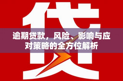 大庆逾期贷款，风险、影响与应对策略的全方位解析