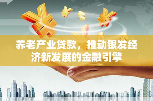 大庆养老产业贷款，推动银发经济新发展的金融引擎