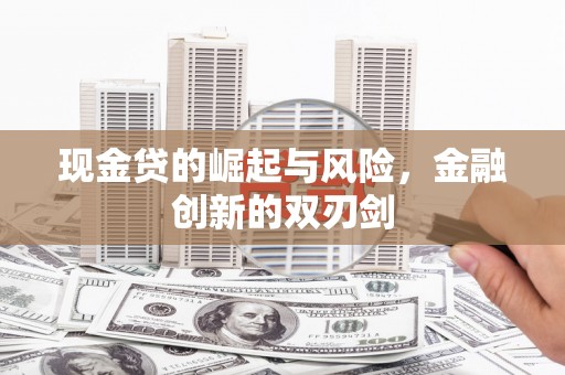 大庆现金贷的崛起与风险，金融创新的双刃剑