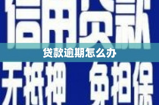 大庆贷款逾期怎么办