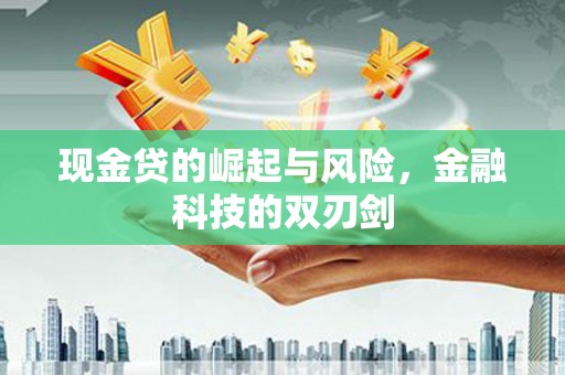 大庆现金贷的崛起与风险，金融科技的双刃剑