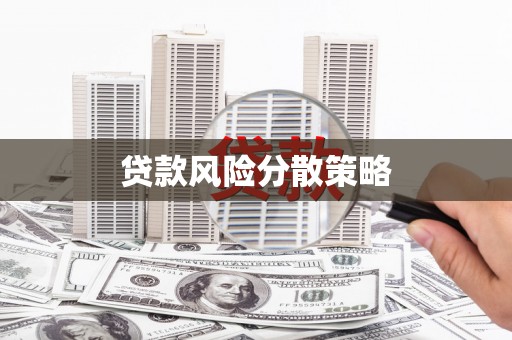 大庆贷款风险分散策略